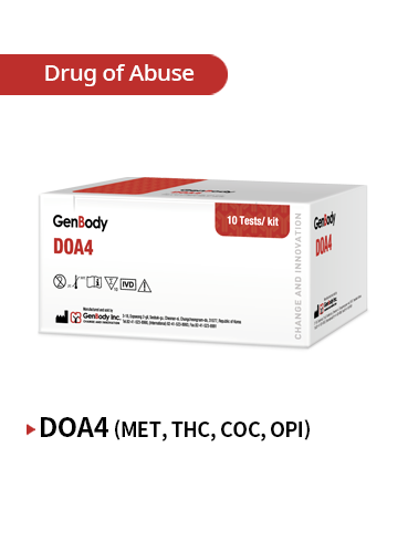 DOA4( MET, THC, COC, OPI )